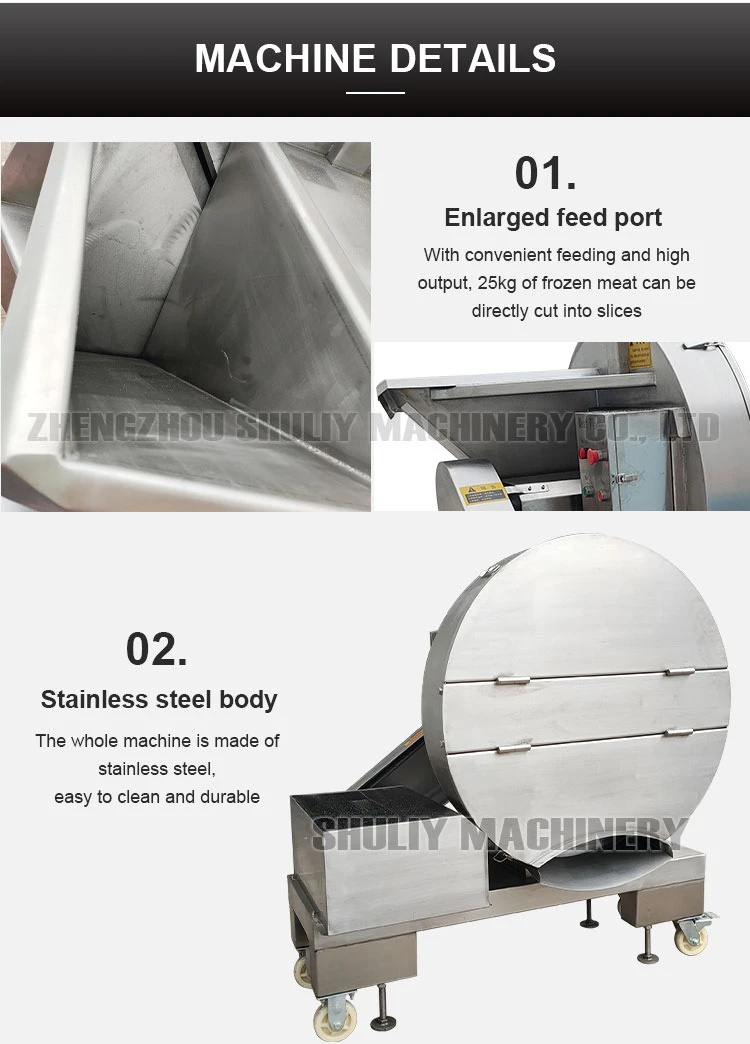 frozen meat slicing machine frozen meat slicing machine