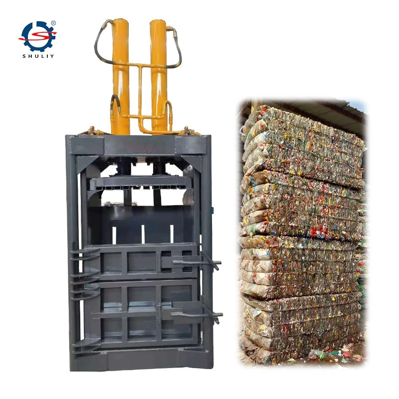 Vertikal balpressmaskin