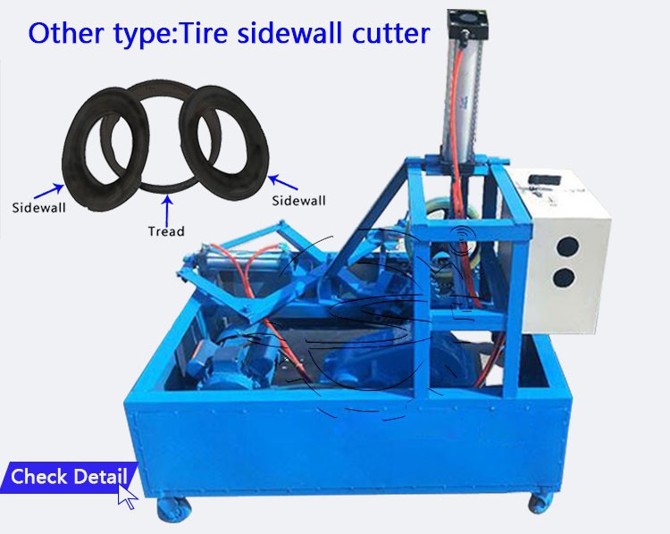Scrap Tyre Cutting Machine